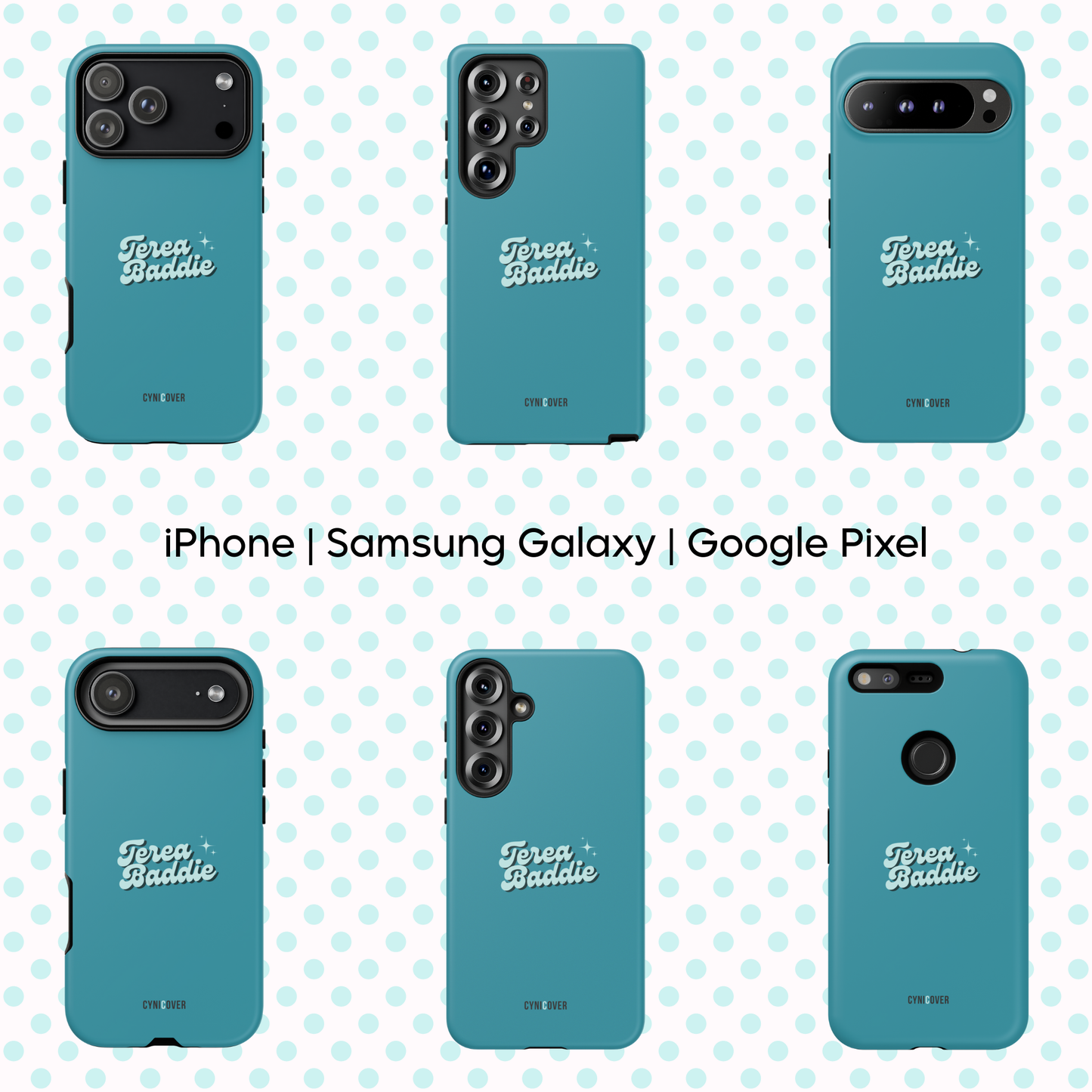 Terea Baddie Turquoise Groovy